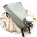 Serbatoio benzina di riserva per pedana VESPA 98 125 150 V1 a V33 VM1T VM2T VN1T VN2T VL ACMA STRUZZO HOFFMANN