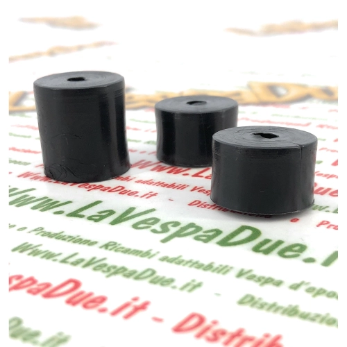 Kit de caoutchouc pour support de plaque d'immatriculation arrière LAMBRETTA 125 150 LI 2e 175 TV 2e innocenti ro 15083002 19083019