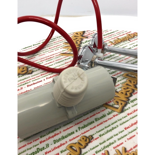 Poli Brescia Air Horns with Foot Pump for Vespa Lambretta Fiat Alfaromeo etc.