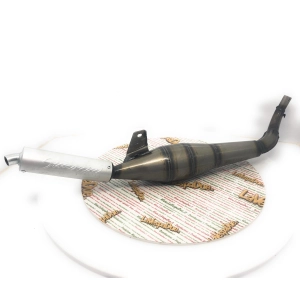 SIMONINI expansion muffler with ALUMINUM silencer, Ø 22 mm connection for Piaggio SI GRILLO