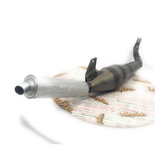 SIMONINI expansion muffler with ALUMINUM silencer, Ø 22 mm connection for Piaggio SI GRILLO