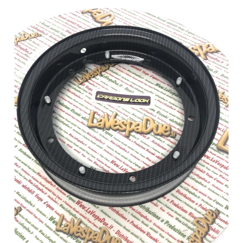 Llanta de acero 3.00 3.50 10 CARBON LOOK VESPA 50 90 125 150 180 200 SPECIAL SS PRIMAVERA ET3 GT GTR GL SPRINT TS RALLY PX PE
