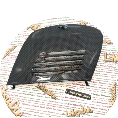 Türverkleidungsrahmen in Carbon-Optik, Karosserie, Motorseite, für VESPA NLR SPECIAL PRIMAVERA ET3 ELESTART 50 90 125 ro 1310906