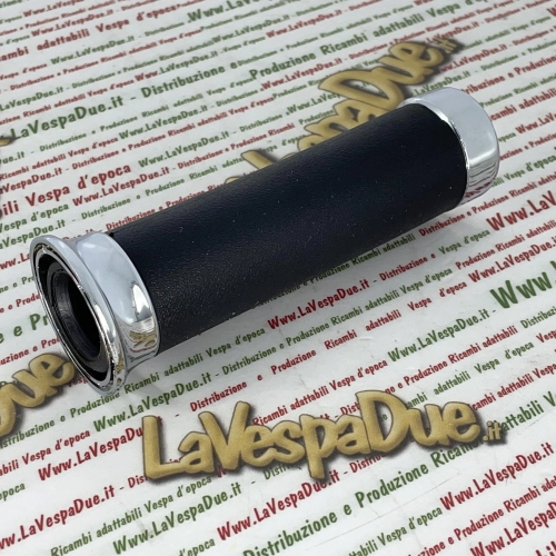Pommeau de direction droit/gauche chromé noir d'origine PIAGGIO pour VESPA PX 80 125 150 200, nouveau modèle, tous modèles, référence 582324