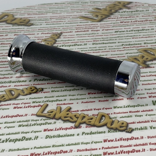 Pommeau de direction droit/gauche chromé noir d'origine PIAGGIO pour VESPA PX 80 125 150 200, nouveau modèle, tous modèles, référence 582324