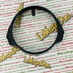 Cornice ghiera faro nera per VESPA PX PE 125 150 200 prima seie con chiave sul manubrio