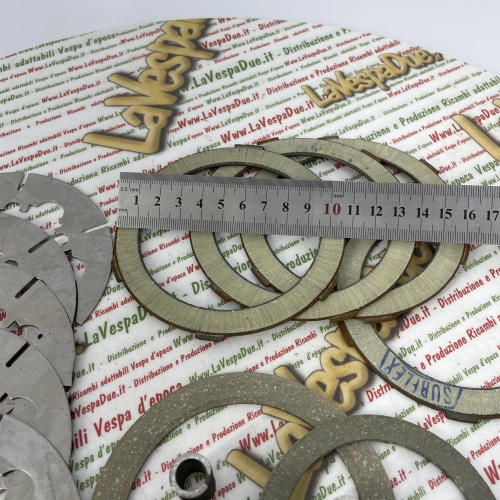 Disques d'embrayage SURFLEX pour MOTO GUZZI LODOLA REGOLARTIA 235 4T ANNÉES 1959 À 1969