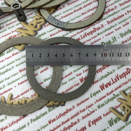 Disques d'embrayage SURFLEX pour MOTO GUZZI LODOLA REGOLARTIA 235 4T ANNÉES 1959 À 1969