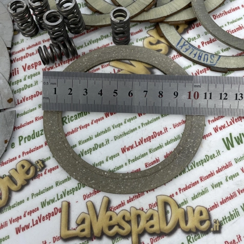 Disques d'embrayage SURFLEX pour MOTO GUZZI LODOLA REGOLARTIA 235 4T ANNÉES 1959 À 1969