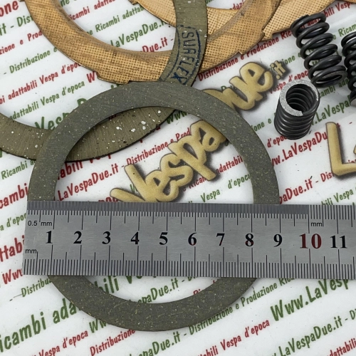 Disques d'embrayage SURFLEX pour MOTO GUZZI LODOLA REGOLARTIA 235 4T ANNÉES 1959 À 1969