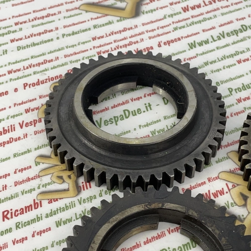Kit de pignons de boîte de vitesses à 3 rapports pour Vespa 125 150 VNA VNB VBB (années 1950-1960), ancien stock.
