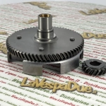 Coppia Trasmissione primaria Denti Elicoidali Z 18 67 in Ferro senza parastrappi VESPA N L R SPECIAL ET3 PRIMAVERA 50 90 125