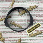 CARBON LOOK headlight ring frame for VESPA PX PE 125 150 200 first series with key on the handlebar