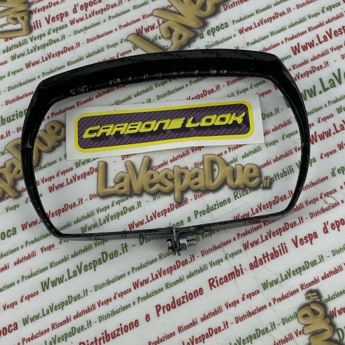 Scheinwerferrahmen in Carbon-Optik für VESPA 50 SPECIAL 50 ELESTART, nicht verchromt, ro 124200