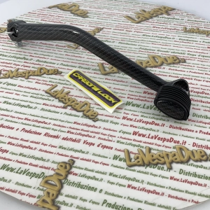 Palanca de arranque larga CARBON LOOK VESPA PX PE ARCOBALENO 80 125 150 200