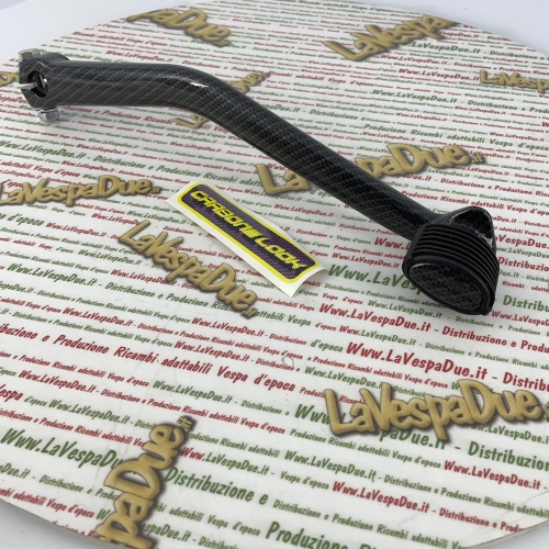 Palanca de arranque larga CARBON LOOK VESPA PX PE ARCOBALENO 80 125 150 200