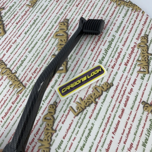 Palanca de arranque larga CARBON LOOK VESPA PX PE ARCOBALENO 80 125 150 200