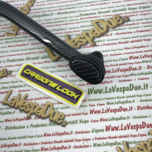 Palanca de arranque larga CARBON LOOK VESPA PX PE ARCOBALENO 80 125 150 200