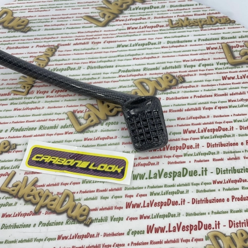 Palanca de arranque CARBON LOOK VESPA 50 90 125 NLR PK SS PRIMAVERA ET3 SPECIAL REVIVAL ro 079077