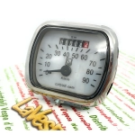 Compteur de vitesse LVDUE, échelle blanche 90 km/h, VESPA 125 VM VN 150 VL, phare autruche, MOTO GUZZI DUCATI SCRAMBLER CAGIVA MOTOBI LAMBRETTA ro 022743 026263