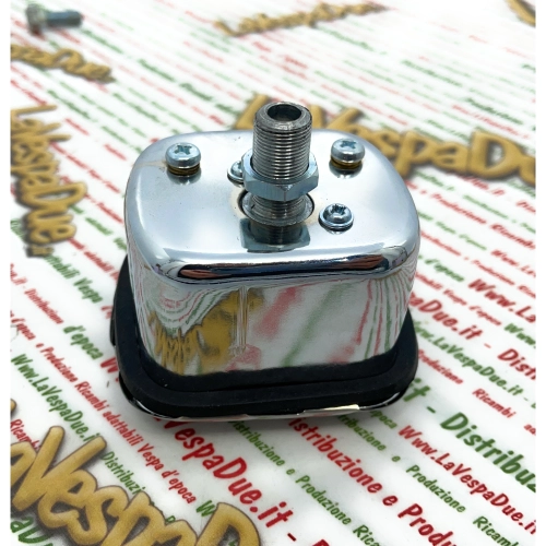 Velocímetro LVDUE escala blanca 90 km/h VESPA 125 VM VN 150 VL faro bajo de avestruz MOTO GUZZI DUCATI SCRAMBLER CAGIVA MOTOBI LAMBRETTA ro 022743 026263