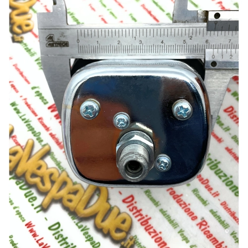 Velocímetro LVDUE escala blanca 90 km/h VESPA 125 VM VN 150 VL faro bajo de avestruz MOTO GUZZI DUCATI SCRAMBLER CAGIVA MOTOBI LAMBRETTA ro 022743 026263