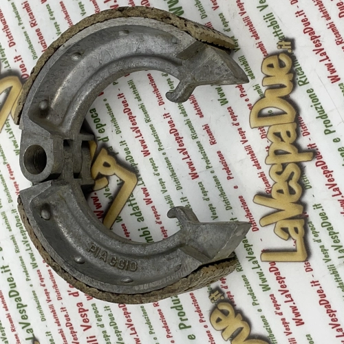 PAIR OF ORIGINAL brake shoes for rear brake APE 150 AB AC APA1T low headlight calessino and transport of goods