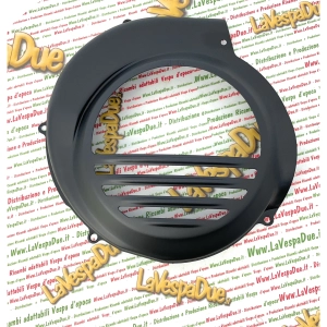 Cache de ventilateur et cache de volant moteur peints en noir pour Vespa 125 150 200 PX PE COSA RAINBOW Disc Brake avec démarreur électrique ro 436543 2856075