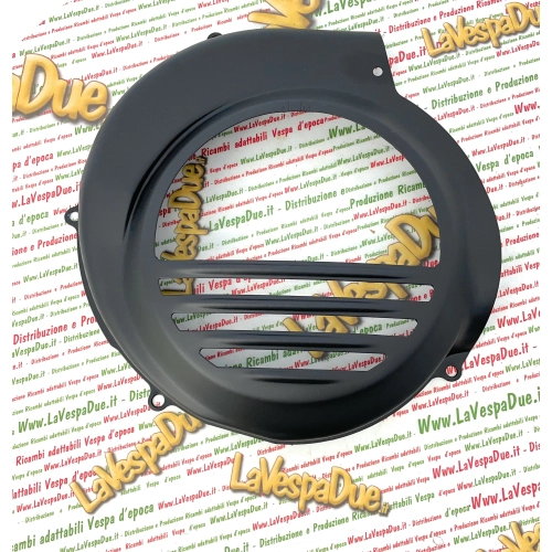 Cache de ventilateur et cache de volant moteur peints en noir pour Vespa 125 150 200 PX PE COSA RAINBOW Disc Brake avec démarreur électrique ro 436543 2856075