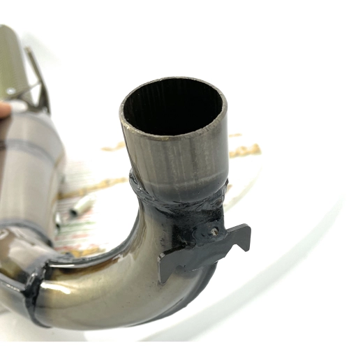 SIMONINI expansion muffler with carbon silencer, Ø 30 mm connection for Piaggio SI GRILLO
