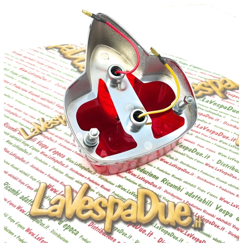 Feu arrière métallique complet avec ampoules pour VESPA 125 150 160 GS GL VNA VNB VBB ro 089442 089195 181728