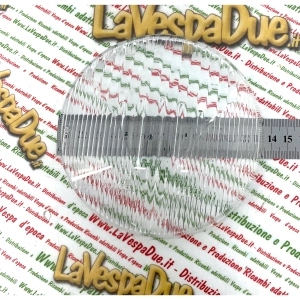 Verre de phare en méthacrylate, diamètre 130 mm, pour VESPA