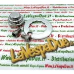 Kit di montaggio tamburo posteriore con dado testa chiusa da 14 mm chiave da 27 mm LAMBRETTA 125 150 175 200 LI SPECIAL DL GP SX TV