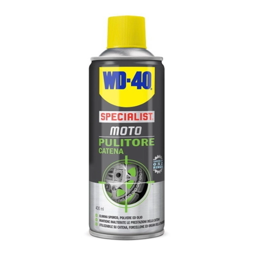 WD-40 Kettenreiniger 400 ml hilft, den Kettenverschleiß zu reduzieren und die Leistungsfähigkeit langfristig zu erhalten.