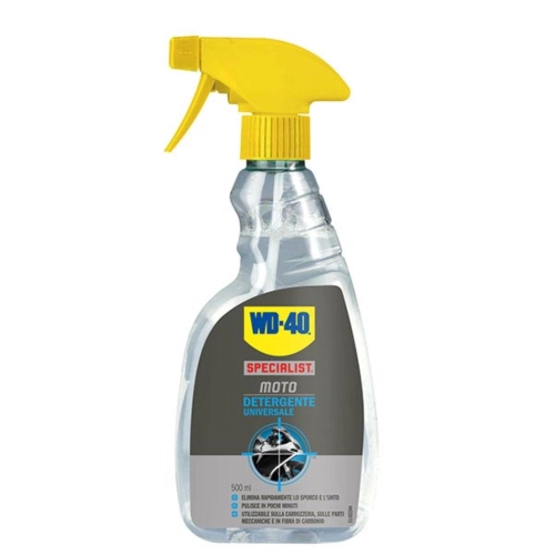 WD-40 500 ml Universalreiniger für VESPA Motorräder, vielseitig einsetzbar für lackierte Teile, Kunststoff, Gummi, Aluminium, Chrom und sogar Bremsbeläge von VESPA Motorrädern