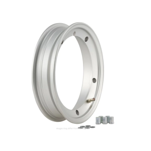 SIP 2.0 81067200 Tubeless-Felge aus mattem Aluminium für Reifen 2.10, 3.00, 3.50 - 10" für VESPA 50, 80, 90, 125, 150, 160, 180, 200 ET3 PK, S, XL, SPRINT, GT, TS, GL, GS, SS, PX, PE, T5, RALLY, COSA