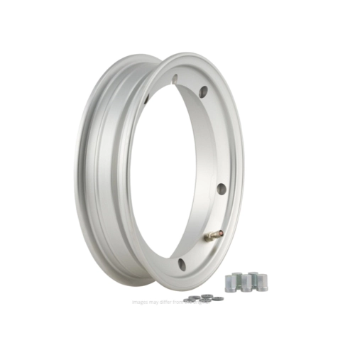 SIP 2.0 81067200 Tubeless-Felge aus mattem Aluminium für Reifen 2.10, 3.00, 3.50 - 10" für VESPA 50, 80, 90, 125, 150, 160, 180, 200 ET3 PK, S, XL, SPRINT, GT, TS, GL, GS, SS, PX, PE, T5, RALLY, COSA