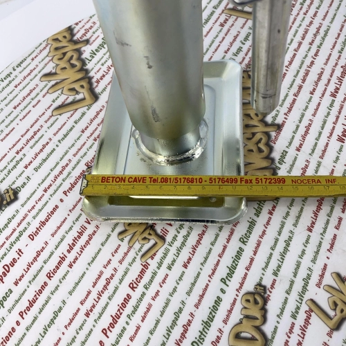 Soporte móvil giratorio para estacionamiento, para la conversión de APE en remolque con horno de pizza, etc.