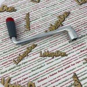 KEY HANDLE KNOB for rotating mobile parking foot for APE conversion to trailer, pizza oven, etc.