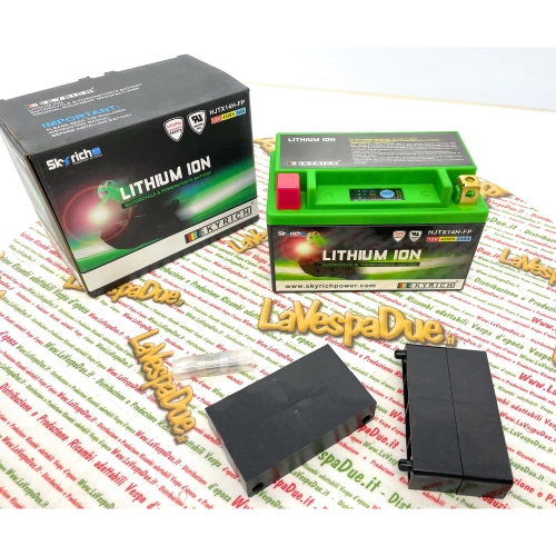Batterie au lithium SKYRICH HJTX14H-FP 12 V 48 Wh pour Honda CB 500 Four K0 K1 K2 K3