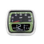 Compteur de vitesse numérique SIP 2.0 50002700 VESPA feu de croisement 125 150 V30 V33 VM VN ACMA VL 20 fonctions numériques analogiques