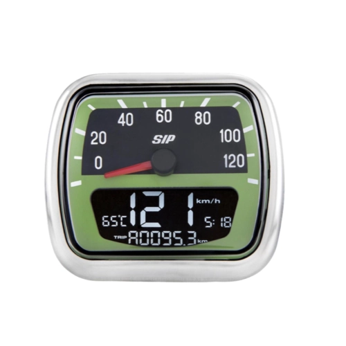 Compteur de vitesse numérique SIP 2.0 50002700 VESPA feu de croisement 125 150 V30 V33 VM VN ACMA VL 20 fonctions numériques analogiques