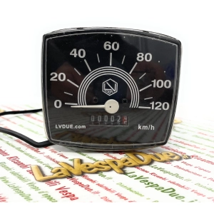 Échelle du compteur de vitesse LVDUE 120 km/h VESPA SPECIAL 50 ELESTART ro 123424