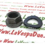 Kit dado e rondella per frizione VESPA 80 125 150 160 180 200 V1 V15 V30 TS VL SUPER GS SS RALLY PX PE COSA T5