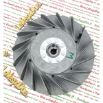 Flywheel rotor with electric starter VESPA 80 125 150 PX PE rainbow 6-pin disc brake 2.5 kg ro 1794993