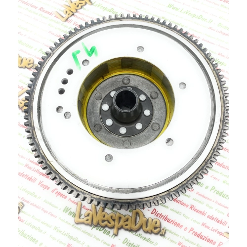 Flywheel rotor with electric starter VESPA 80 125 150 PX PE rainbow 6-pin disc brake 2.5 kg ro 1794993
