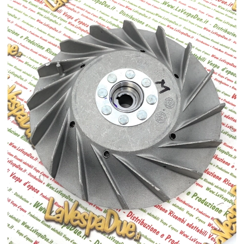 Flywheel rotor without electric starter VESPA 80 125 150 PX PE 6 pins approximately 2.35 KG