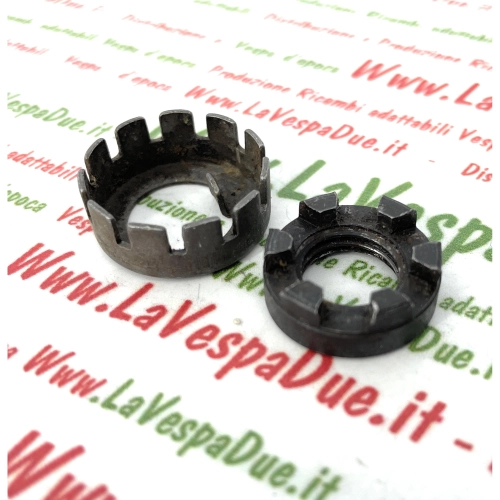 Mutter- und Sicherungssatz für Kupplung VESPA 80 125 150 160 180 200 PX PE SUPER PS SPRINT TS RALLY GS GL VNB VNA VBA VBB VB1 VL VN VM ro 020375 022313