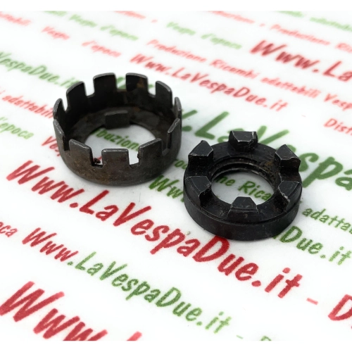 Mutter- und Sicherungssatz für Kupplung VESPA 80 125 150 160 180 200 PX PE SUPER PS SPRINT TS RALLY GS GL VNB VNA VBA VBB VB1 VL VN VM ro 020375 022313