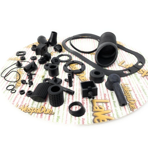 Rubber parts and cable gland restoration kit for VESPA 80 125 150 200 PX PE ARCOBALENO T5